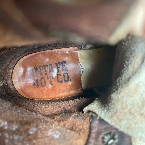 Santa Fe Boot Co. Packers Lace-up Kiltie Boots - Picture 5 of 8